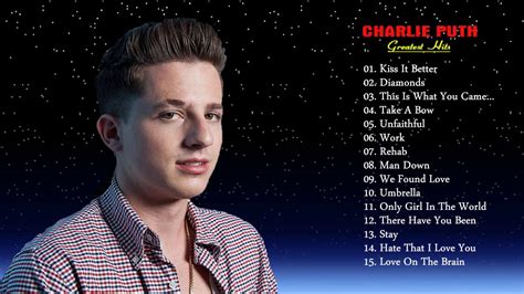 Charlie Puth Greatest Hits Cover 2017 Charlie Puth Best Songs 2017