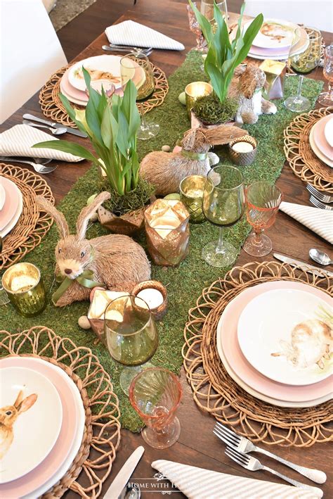 Easter Table Settings Easter Table Decorations Easter Centerpieces