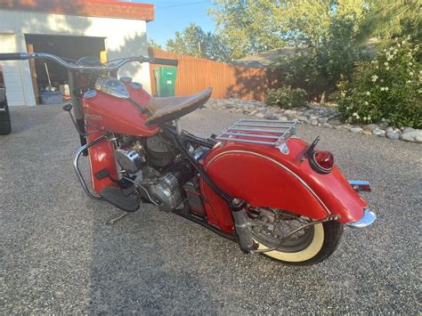 1951 Indian Chief Red