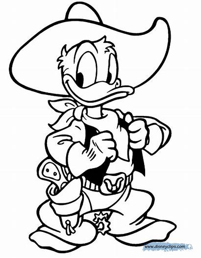 Coloring Pages Donald Duck Disney Daisy Printable