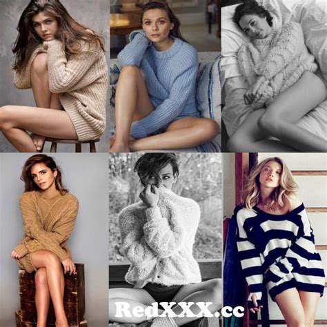 Sexy Sweater Collection Alexandra Daddario Elizabeth Olsen Gal Gadot