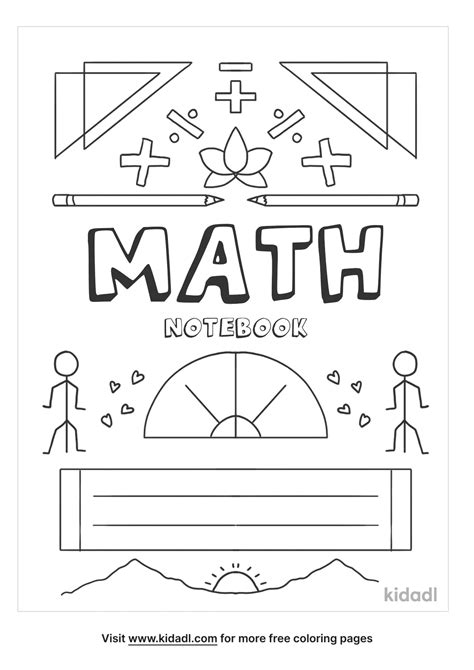 Printable Math Cover Page