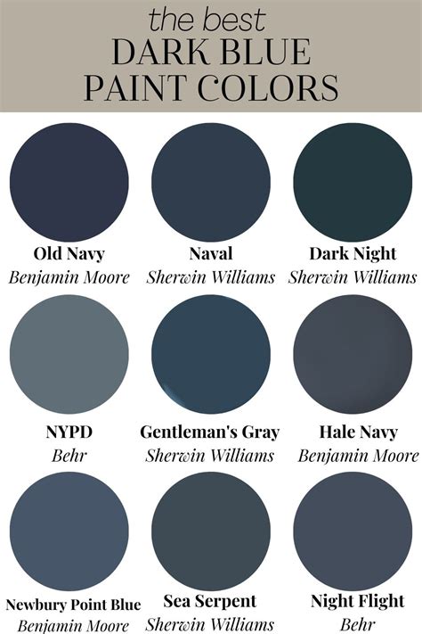 Best Navy Blue Sherwin Williams Color Inspiration