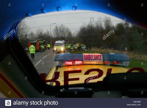 Crashed Ambulance High Resolution Stock Photography And Images Alamy