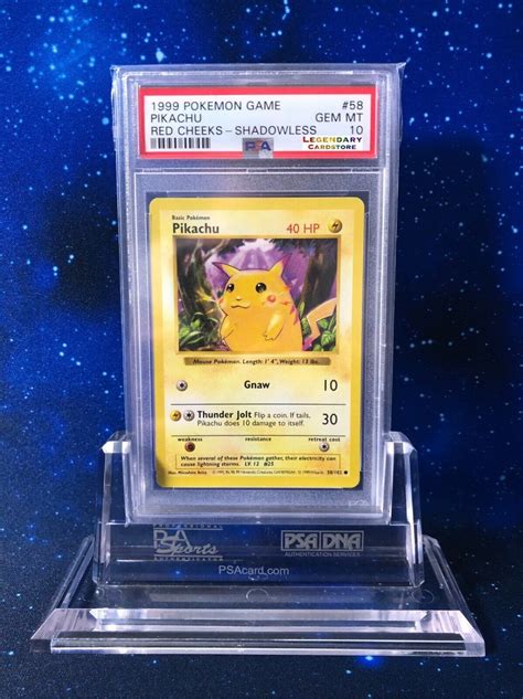Original Pikachu Pokemon Card