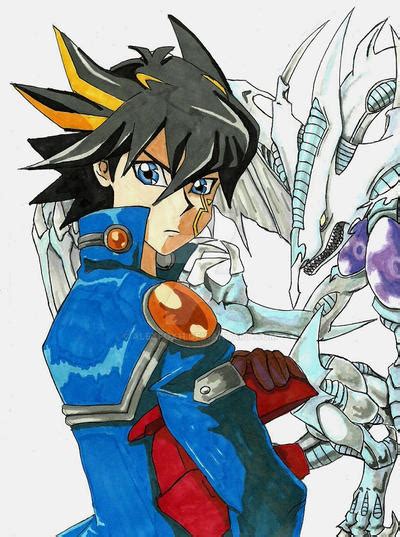 Yusei Fudo And Stardust Dragon By Alexfox11 On Deviantart