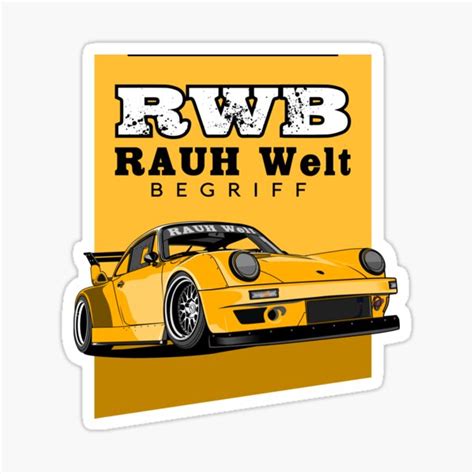 Reach a global audience by publishing your stickers through sticker.ly. Stiker Rwb - Sticker Rwb For Porsche Sticker Spoiler For Rauh Welt Models 911 924 964 Ebay : Get ...