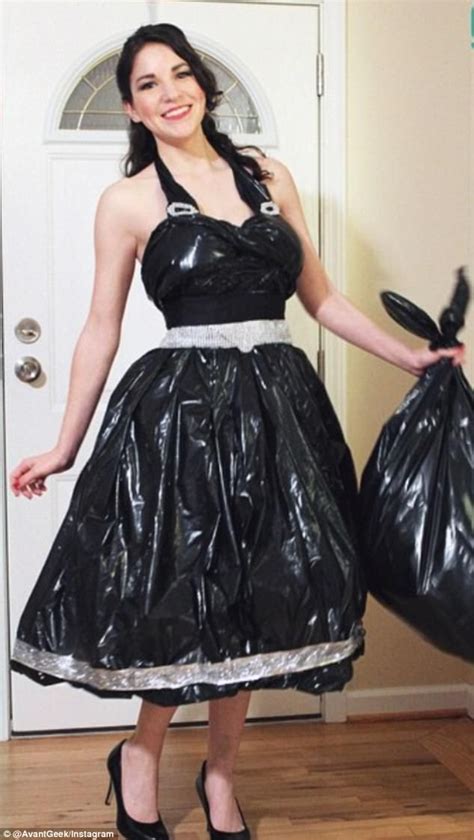 Trash Bag Dress Costume Honorable Ejournal Photographic Exhibit