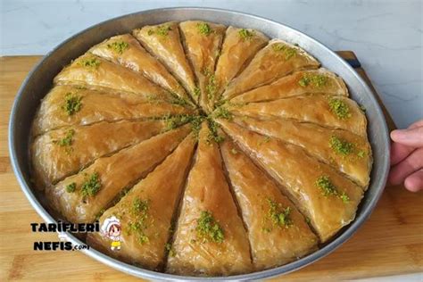 Kaday Fl Havu Dilimi Baklava Tarifi