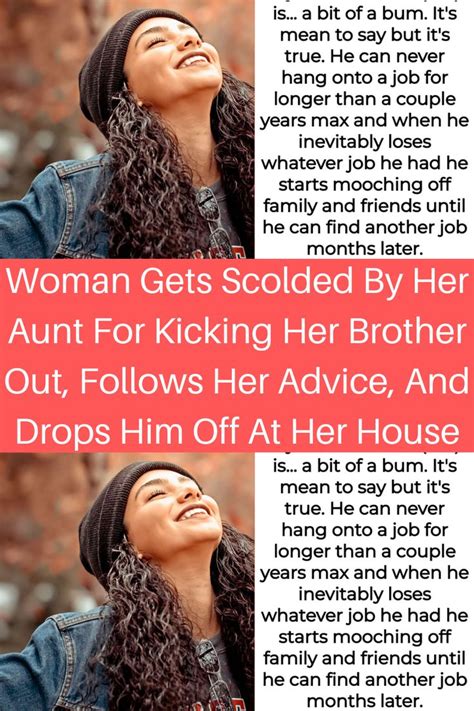 Mooch Her Brother Aunt Kicks Advice Sayings Women Tips Lyrics