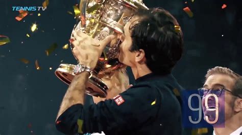 Roger Federers Road To 99 Titles Roger Federer Rogers Title