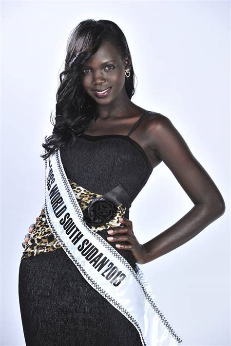 Ajaeb Manuela Modong Miss World South Sudan 2013 Official Pictures
