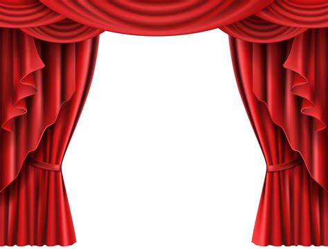 Red Theater Curtain Transparent Png Clip Art Image Gallery