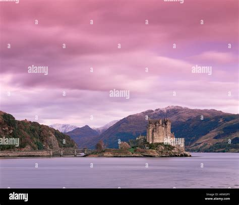 Eilean Donan Castle Dornie Lochalsh Loch Alsh Highlands Scotland