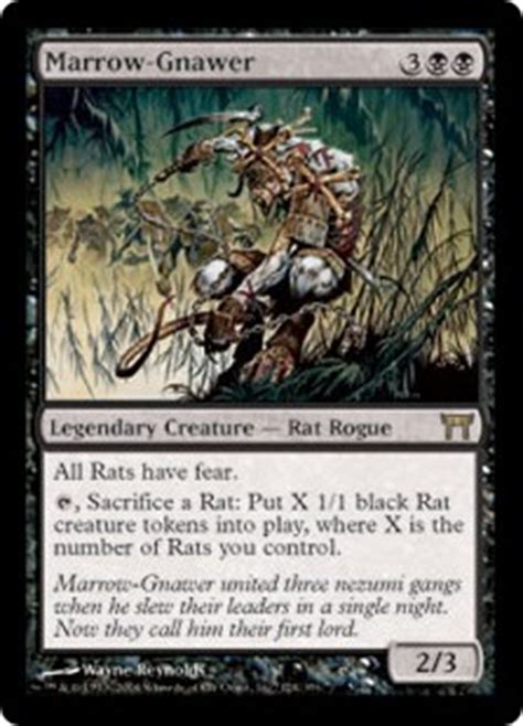 We did not find results for: Marrow Gnawer --- The Relentless Rat Race - Multiplayer Commander Decklists - Commander (EDH ...