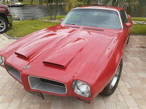 Cardinal red exterior color black interior. 1970 pontiac firebird formula 400 NUMBERS MATCHING ...