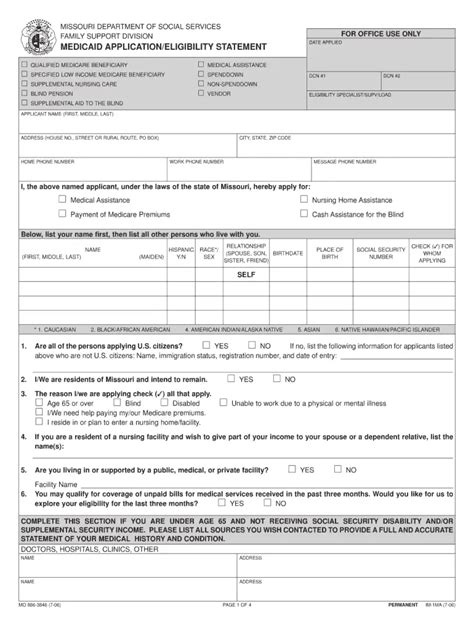 Fill Out Medicaid Application Online