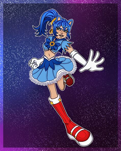Sonic The Hedgehog Magical Girl Fanart Fan Art Character Design Texel