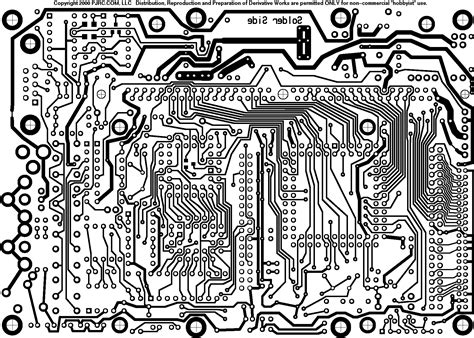 Illustration of a printed circuit board source das. PJRC MP3 Player, Printed Circuit Board Layout