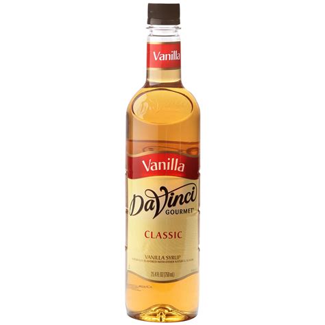 Da Vinci Gourmet Flavoured Syrup Classic Vanilla 750 ML Grand Toy