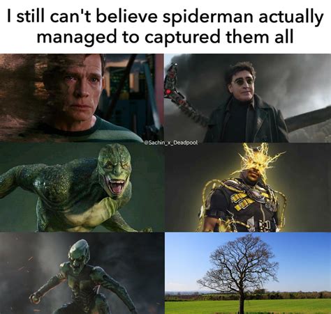 Spiderman No Way Home Memes Sinister Six Nwh Sachinxdeadpool Know