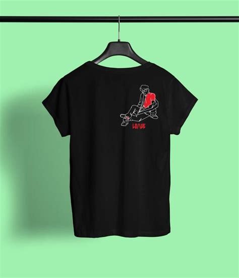 Anime Love Simplistic Design T Shirt Simplistic Design Good T T