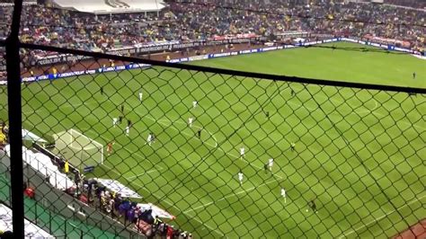 Out of concacaf olympic qualifying in the semifinals back in 2016. En el Azteca. Mexico vs honduras - YouTube