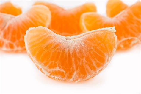 Slices of a tangerine stock image. Image of piece, peeled - 3758709