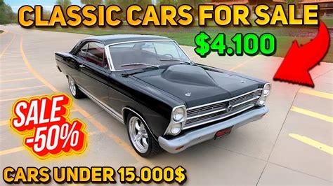 20 Magnificent Classic Cars Under $15,000 Available on Craigslist