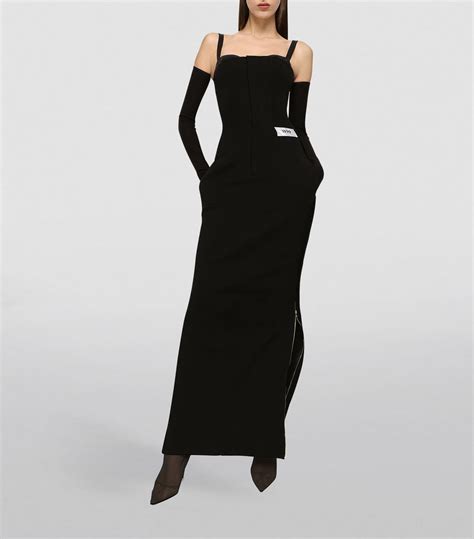 Dolce And Gabbana Multi Kim Dolceandgabbana Jersey Maxi Dress Harrods Uk