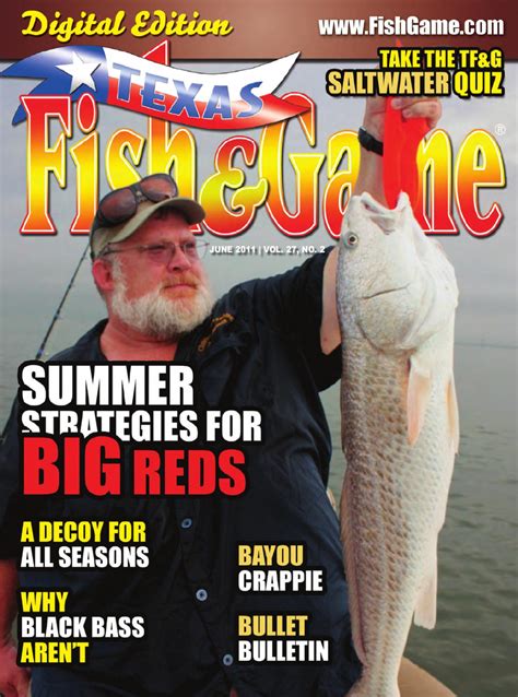 June 2011 By Texas Fish And Game Issuu
