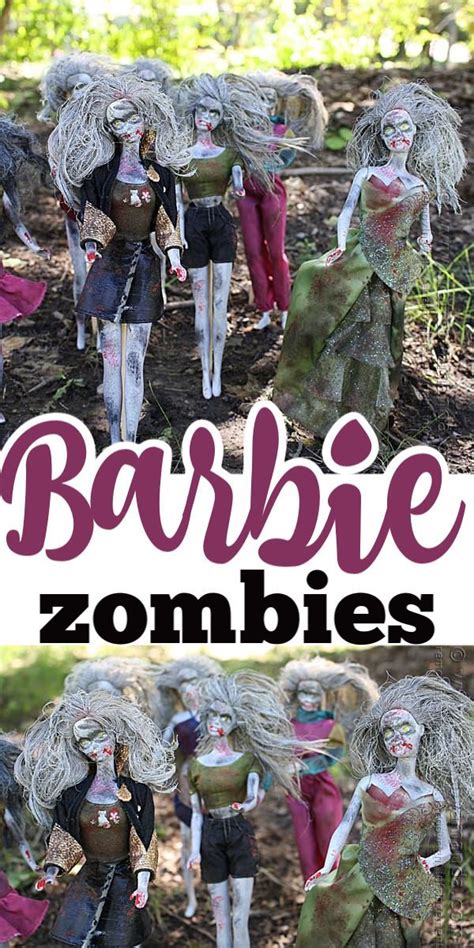 I Had This Idea For Barbie Zombies In My Head For A While All I Needed Were The Unsuspecting