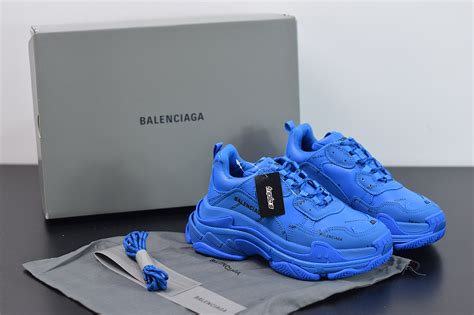 Balenciaga Triple S Blueluxury Shoes