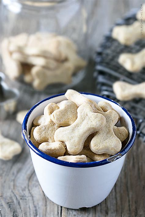 These vegan treats contain parsley, which provides vitamin c, iron and will help to freshen your furry friend's breath. Quick and Easy Homemade Peanut Butter Dog Treats - Live ...