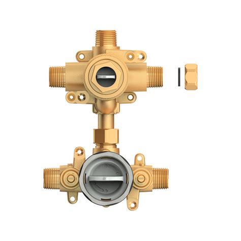 Flash Pressure Balance Valve Rough In With Integrated Diverter