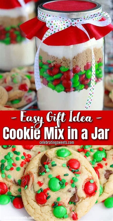 Cookie Mix In A Jar Easyand Affordable Celebrating Sweets Mason Jar