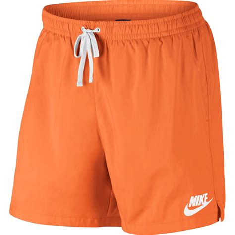 Nike Mens Sportswear Shorts Bright Mandarin