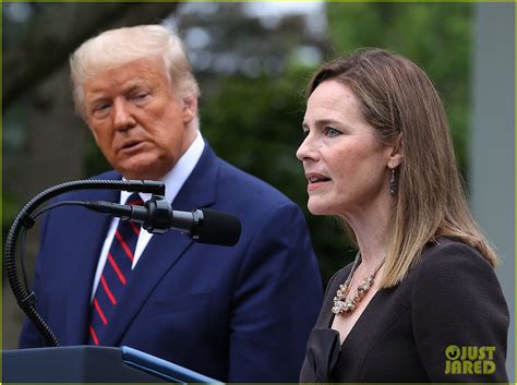 trump officially nominates amy coney barrett to supreme court biden reacts with opposition