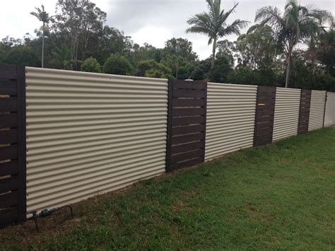 Planning your wood & metal fence. Notes for Kars the Architect | Corrugated metal fence, Fence planning, Metal fence panels