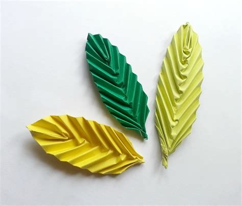 Origami Leaf · How To Fold Origami · Papercraft On Cut Out Keep