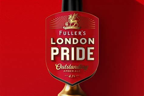 Refreshed Branding For Fullers London Pride Beer Today