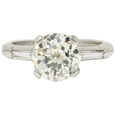Jubilee Cut Diamond Engagement Ring 4 For Sale On 1stdibs