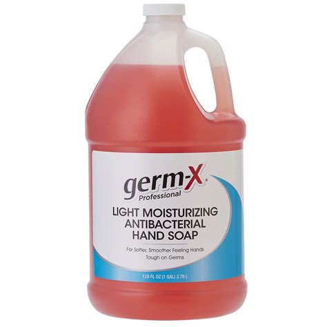 Germ X® Antibacterial Liquid Hand Soap Gal Stigler Supply Co