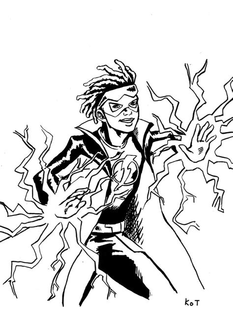 ️static Shock Coloring Pages Free Download