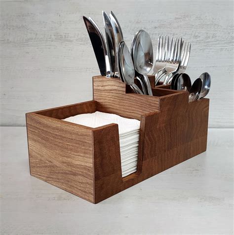 Wooden Utensil Holder Wooden Holder For Spatula Or Cooking Tools