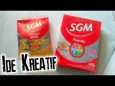 Maybe you would like to learn more about one of these? Cara Membuat Kerajinan Dari Kardus Susu Sgm - SiswaPelajar.com