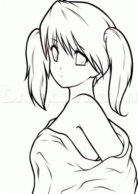 Anime Girl Easy Draw