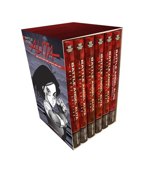 Battle Angel Alita Deluxe Edition Complete Series Manga Box Set