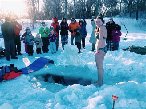 Go Jump In A Frozen Lake Ice Swimming Is Crazy