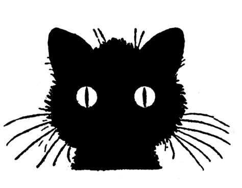 Free Black Cat Silhouette Printable Download Free Black Cat Silhouette